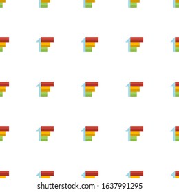 Priority icon pattern seamless isolated on white background. Editable flat Priority icon. Priority icon pattern for web and mobile.