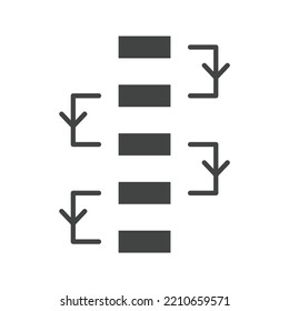 Priority icon vector image. Can also be used for Project Management. Suitable for mobile apps, web apps and print media.