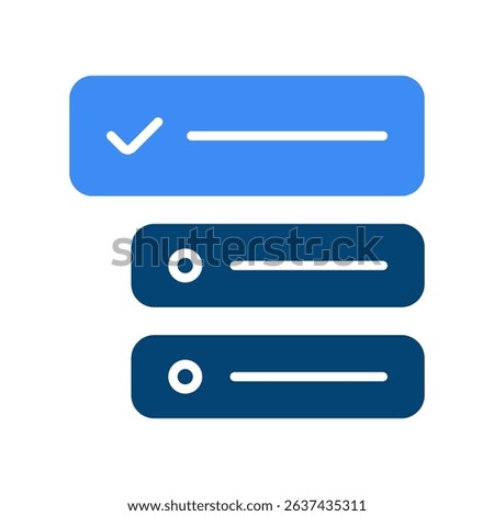 Priority List Vector for Urgent Tasks. Ranked checklist illustration, productivity boost icon, focused work concept.