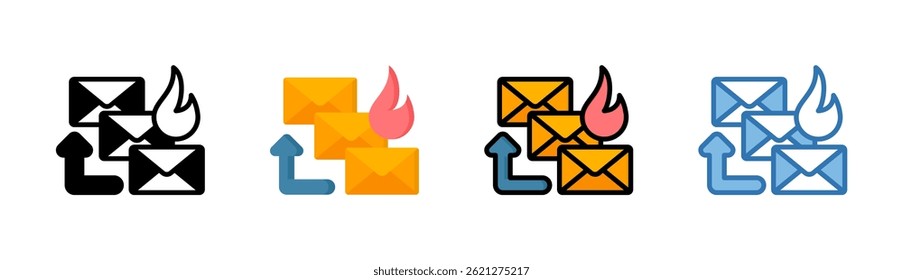 Priority Mail Icon Element For Design