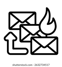 Priority Mail Icon Element For Design