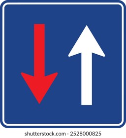 Prioridad sobre el tráfico en sentido contrario, Iniciar sesión de carreteras Turquía. Señales de tráfico estándar en las carreteras turcas. (Turco: Karayollari standart trafik isaret levhalari, Bilgi isaretleri)
