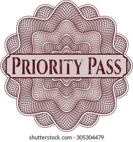 Priority Pass Abstract Rosette