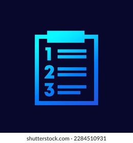 priority, prioritize icon on dark
