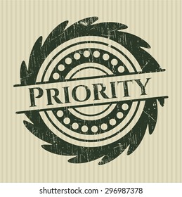 Priority rubber grunge seal