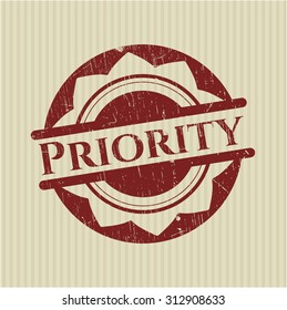 Priority rubber grunge seal