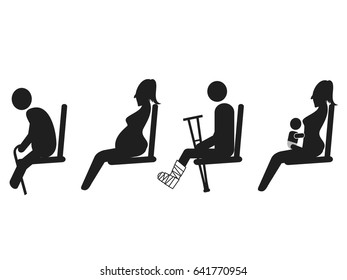 priority seat sign