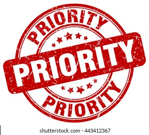 Priority. Stamp