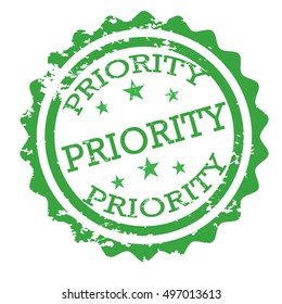 Priority stamp