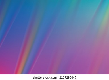 Prismener Hintergrund, Prismenstruktur, Kristallregenbogen. Vektorgrafik