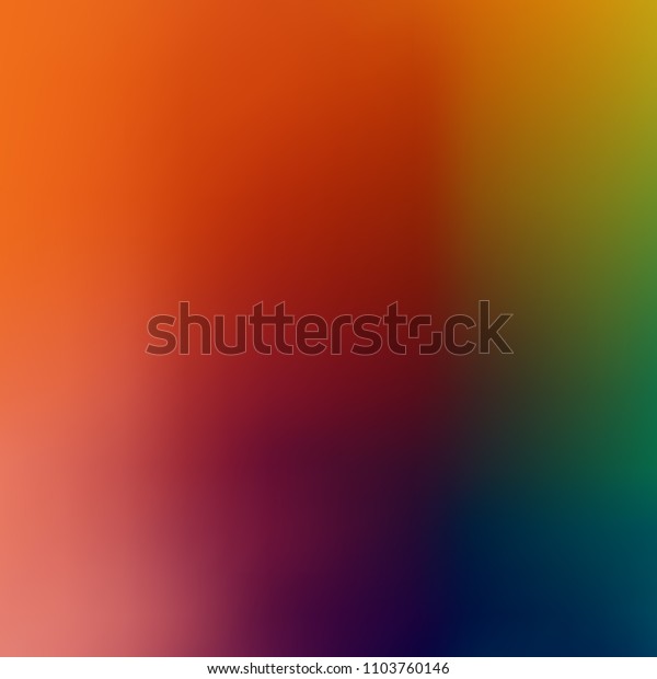 Prism Blend Dark Rainbow Colors Suggested Stock Vector
