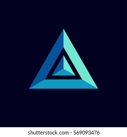 prism logo icon design