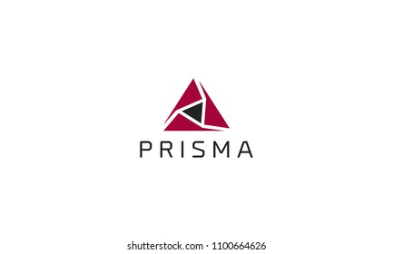 Prism Logo Letter P 