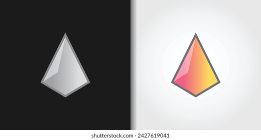 prisma logo conjunto vector color