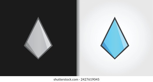 prism logo set vector color