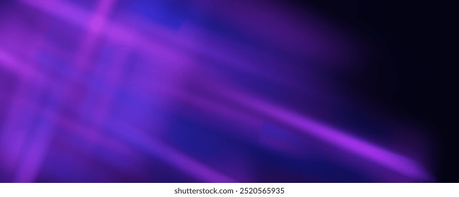 Prism overlay from the sun's rays on the blue wall. Blurred shadows in the room. Soft overlay of natural light. Abstract background for product presentation for studio.Natural light layout.