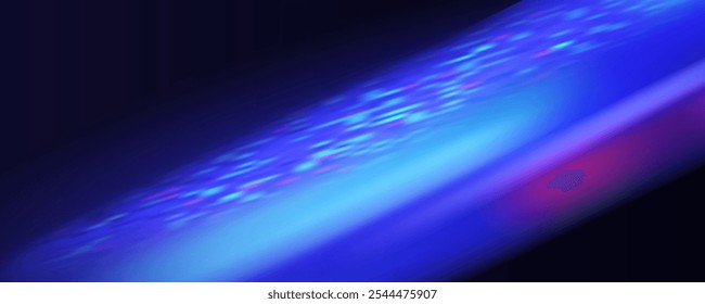 Superposición de prisma de los rayos del sol en la pared azul. Sombras borrosas en la habitación. Superposición suave de luz natural. Fondo Abstractas para la presentación del producto para studio.Natural diseño de luz.