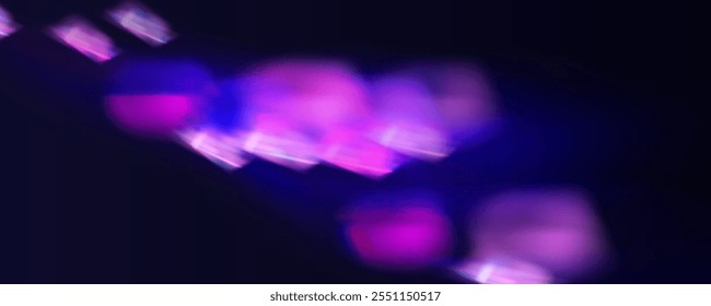 Superposición de prisma de los rayos del sol en la pared azul. Sombras borrosas en la habitación. Superposición suave de luz natural. Fondo Abstractas para la presentación del producto para studio.Natural diseño de luz.