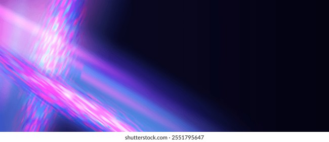Superposición de prisma de los rayos del sol en la pared azul. Sombras borrosas en la habitación. Superposición suave de luz natural. Fondo Abstractas para la presentación del producto para studio.Natural diseño de luz.