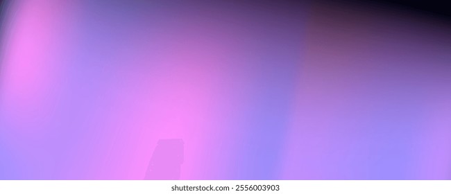 Prism overlay from the sun's rays on the blue wall. Blurred shadows in the room. Soft overlay of natural light. Abstract background for product presentation for studio.Natural light layout.