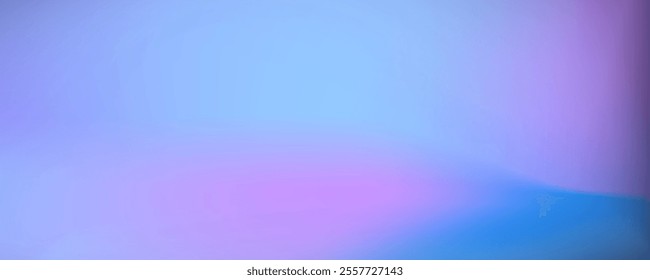 Prism overlay from the sun's rays on the blue wall. Blurred shadows in the room. Soft overlay of natural light. Abstract background for product presentation for studio.Natural light layout.