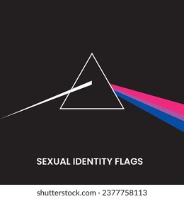 Prism, prismatic texture. Crystal rainbow lights, refraction effects in glass or gemstone. Vector