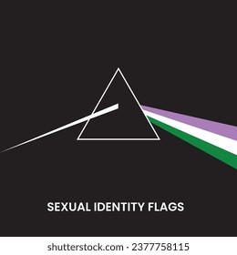 Prism, prismatic texture. Crystal rainbow lights, refraction effects in glass or gemstone. Vector