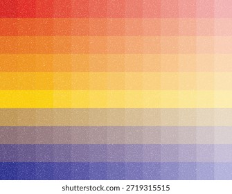Prismatischer Kornspektrumgradient mit horizontalen strukturierten abstrakten Streifen. 