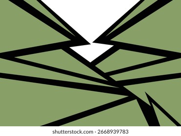 Prismatic Onslaught Uma matriz geométrica dinâmica de ângulos agressivos e energia radiante