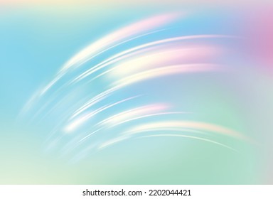 Prismbackground, textura prismática. Luces de arcoiris de cristal, efectos de refracción de rayos en vidrio o piedra de gema. Vector