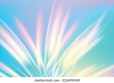 Prismbackground, textura prismática. Luces de arcoiris de cristal, efectos de refracción de rayos en vidrio o piedra de gema. Vector