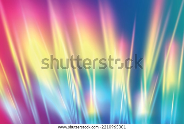 Prismbackground Prism Texture Crystal Rainbow Lights Stock Vector