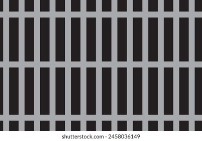 prison bar cage illustration EPS 10
