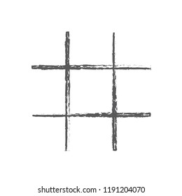 The prison bars icon. Grid symbol. Flat Vector