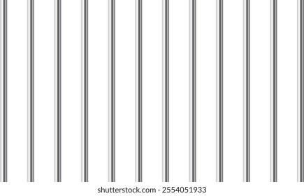 Prison bars isolated on transparent. Vector illustration. Jail bars for criminals and prisoners isolated from background	
