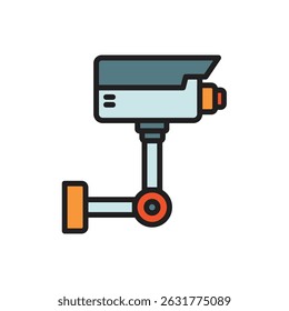 Ilustração Do Vetor De Ícone Cctv Da Prisão