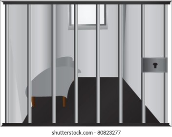 Prison Cell Vector