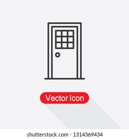 Prison Door Icon Vector Illustratration Eps10