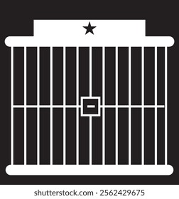 Prison icon design. vector illustration