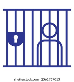 Prison icon vector illustration eps 10.