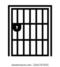 Prison icon vector illustration eps 10.