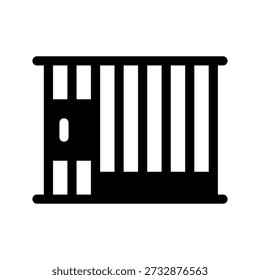 Prison Icon Vector Symbol Design Illustration
