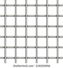 prison jail iron mesh seamless realistic vector background prisoner bars