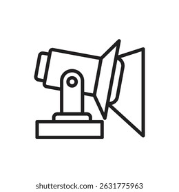 Ilustração do vetor do ícone de destaque da prisão
