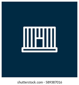 Prison vector icon