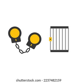 castigo de cárcel por vectores de prisión bajo prisión