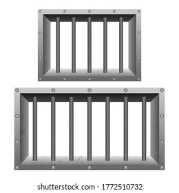 Prison window vector design illustration
