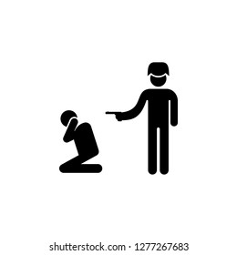 prisoner icon. Can be used for web, logo, mobile app, UI, UX on white background