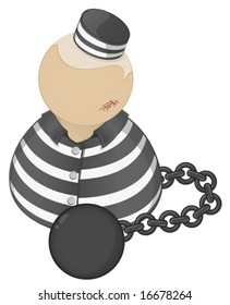 Prisoner icon (you can find similar icons in my portfolio)