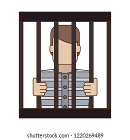 Prisoner in jail